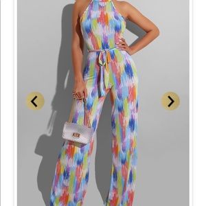 Spring Brush Jumpsuit **NEVER WORN**
